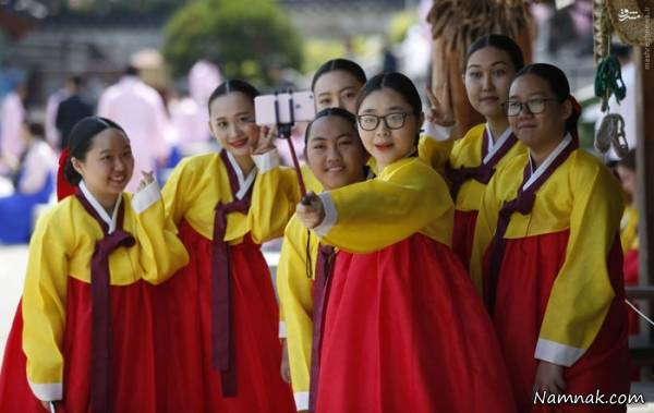 جشن بلوغ دختران کره ای ، جشن بلوغ در کره ، عکسهای دختران کره ای