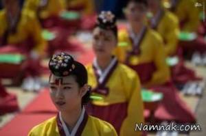 مراسم بلوغ دختران کره ای | عکسهای مراسم جشن بلوغ دختران کره ای 