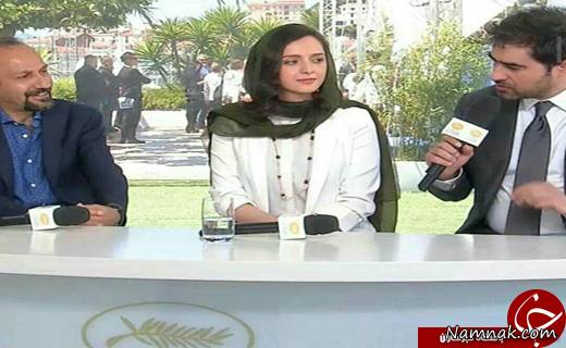 شهاب حسینی ، ترانه علیدوستی و اصغر فرهادی در جشنواره کن ، شهاب حسینی و ترانه علیدوستی ، عکسهای اصغر فرهادی در جشنواره کن