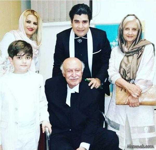 سالار عقیلی و خانواده اش سالار عقیلی و خانواده اش