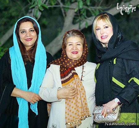 نیوشا ضیغمی و بانو پوران درخشنده نیوشا ضیغمی و بانو پوران درخشنده