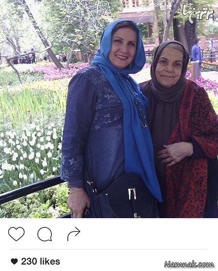 صدیقه کیانفر و زهرا سعیدی ، عکس جدید بازیگران ایرانی ، ‌ بازیگران مشهور ایرانی در شبکه های اجتماعی