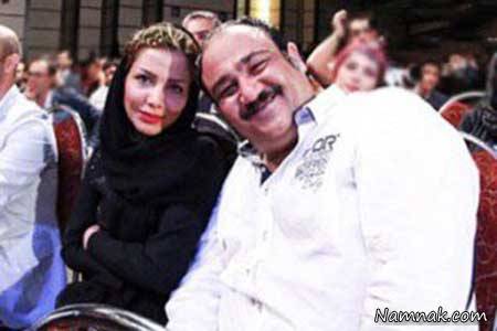 مهران غفوریان و همسرش