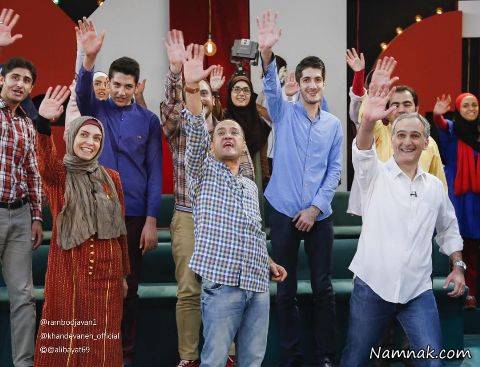 الیکا عبدالرزاقی و رامبد جوان در خندوانه الیکا عبدالرزاقی و رامبد جوان