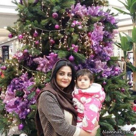  لیلا ایرانی و دخترش دیانا