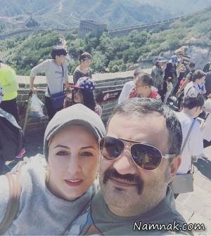 مهراب قاسم خانی ، مهراب قاسم خانی و همسرش