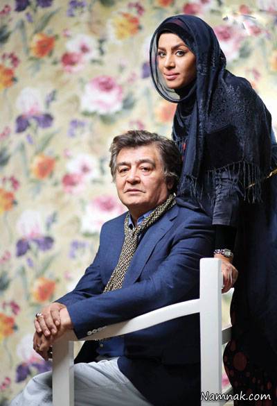 رضا رویگری و همسرش