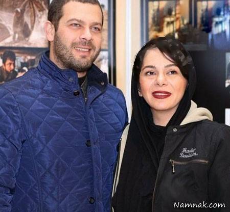 پژمان بازغی و همسرش مستانه مهاجر پژمان بازغی و همسرش