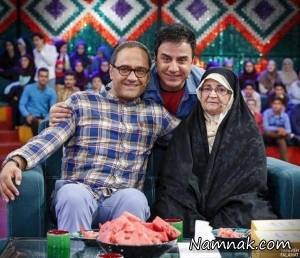 عمو پورنگ و مادرش ، آواز عمو پورنگ در خندوانه