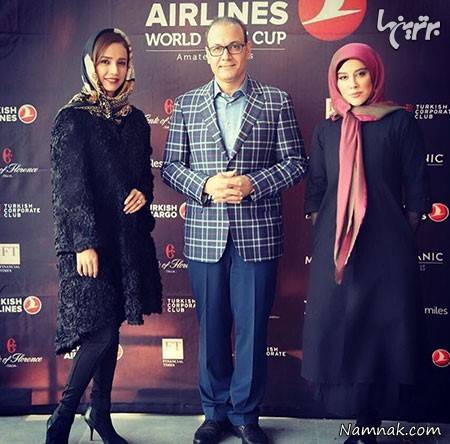آشا محرابی، علیرضا قربانی و شبنم قلیخانی 