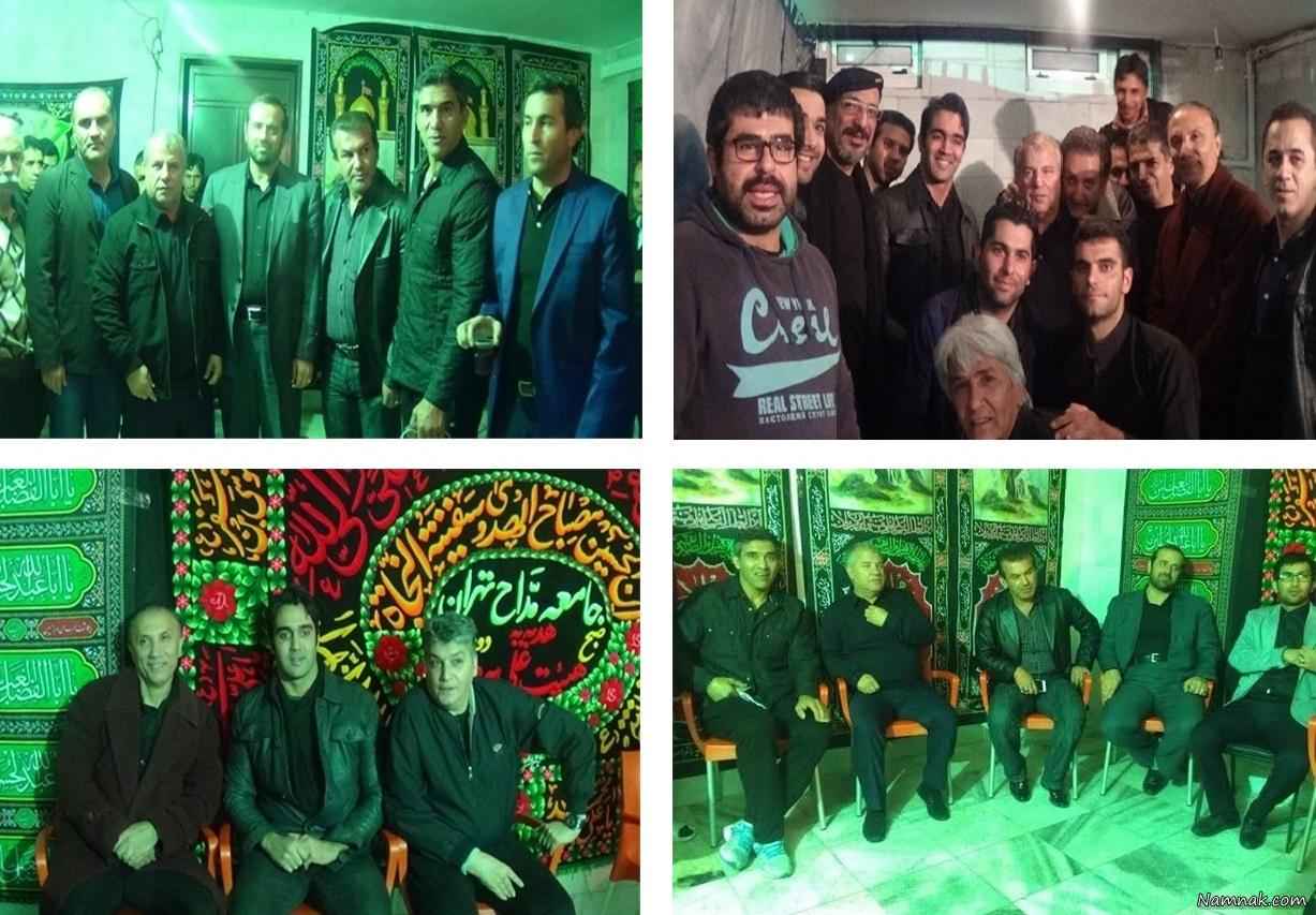مهمانان ویژه حسینیه علی پروین ، بازیگران ایرانی ، بازیگران در محرم