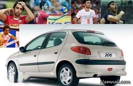 خودرو گرانقیمت والیبالیست های مشهور ایرانی ، والیبالیست ، ماشین بازیکنان والیبال ایران ، خودرو بازیکنان والیبال ایران