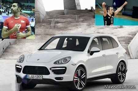 گرانترین ماشین والیبالیست های ایرانی ، والیبالیست ، ماشین بازیکنان والیبال ایران ، خودرو بازیکنان والیبال ایران