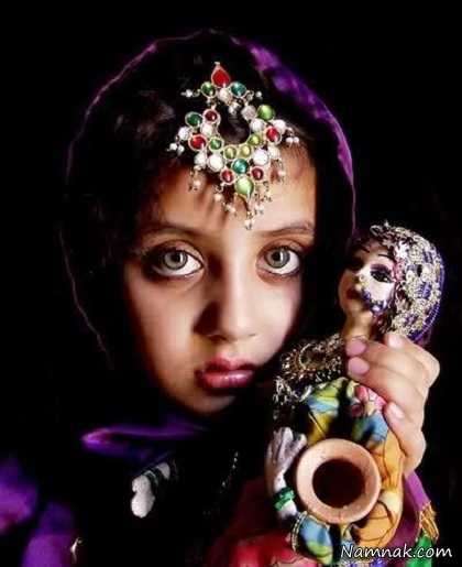چشم دختر افغان ، نمناک ، namnak
