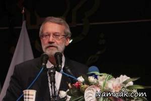 علی لاریجانی ، شکستن پای علی لاریجانی