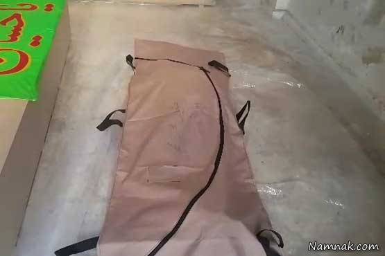 پیکر شهید محسن حججی