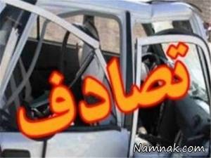تصادف ، تصادف در محور قم