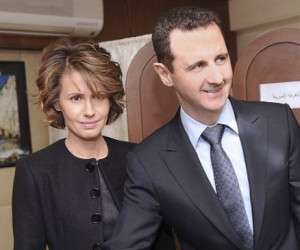 بشار اسد و همسرش ، بشار اسد