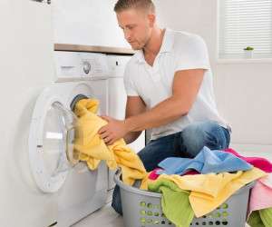 استفاده از ماشین لباسشویی