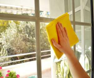 پاک کردن شیشه ، روش پاک کردن شیشه