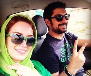 مهدی پاکدل و بهنوش طباطبایی