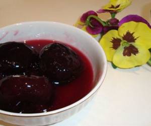 طرز تهیه ترشی آلو ، ترشی آلو