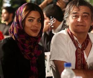 رضا رویگری در کنار همسرش ، عکس همسر رضا رویگری