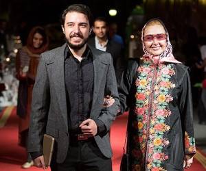 پویا امینی و پسرش