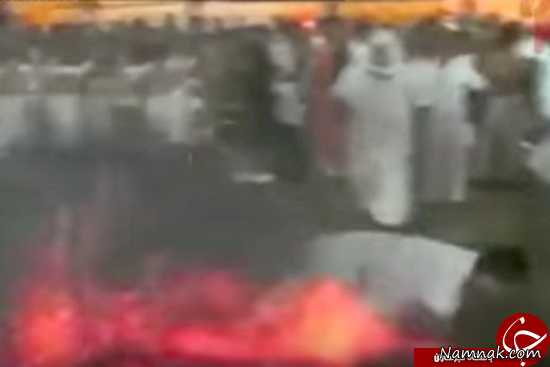 سینه خیز روی ذغال ، ذغال گداخته ، راه رفتن روی ذغال