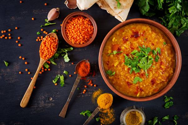 مراقبت از پوست در ماه رمضان سوپ عدس