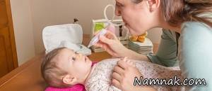 گرفتگی بینی نوزادان ، دلیل گرفتگی بینی در نوزادان
