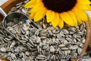 پوست های خشک ، تخمه آفتابگردان و پوست