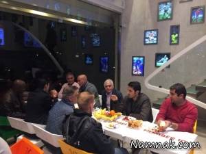 چهره های ورزشی ، رستوران ورزشکاران