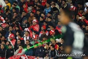 هوادار پرسپولیس ، لیزر اندازی