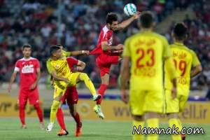 تیم نفت تهران ، بازی پرسپولیس و نفت تهران