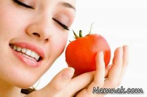 گوجه فرنگی ، پوست