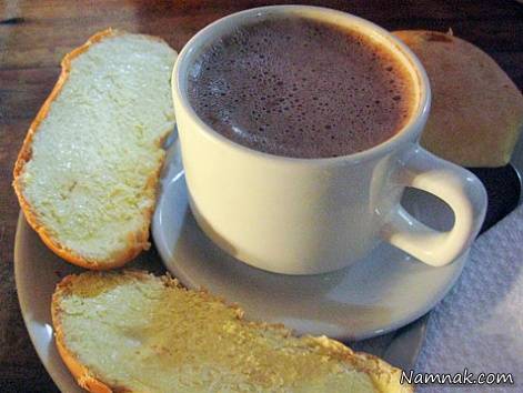 طرز تهیه هات چاکلت کلمبیایی هات چاکلت کلمبیایی