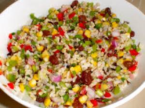 طرز تهیه سالاد برنج ، سالاد برنج