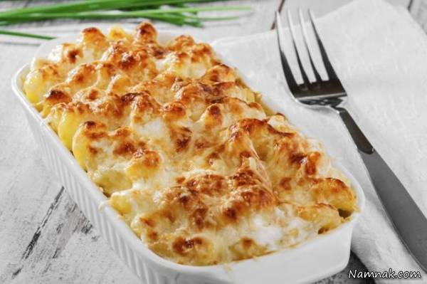 طرز تهیه گراتن سیب زمینی با ماکروفر گراتن سیب زمینی با مایکروفر