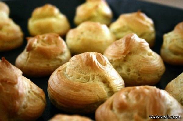 طرز تهیه نان خامه ای نان خامه ای
