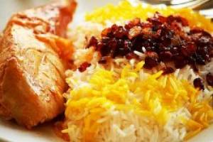 طرز تهیه پلو زعفرانی ، پلو زعفرانی