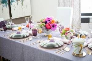 تزیین میز غذا ، تزیین میز غذا با عکس