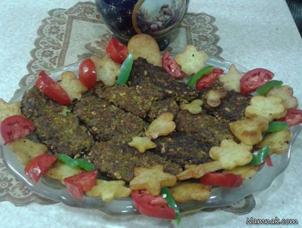 طرز تهیه شامی جو پرک شامی جو پرک