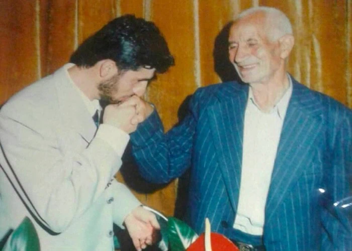 عکس جوانی سیروس همتی و پدرش سیروس همتی و پدرش