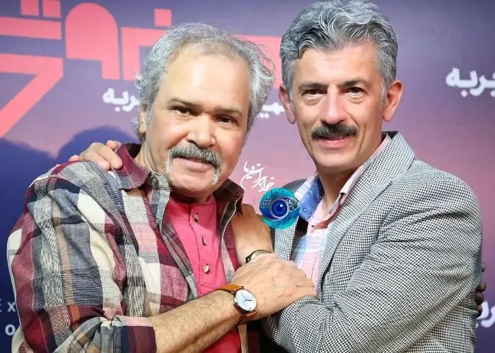 عکس مختار سائقی و سیروس همتی مختار سائقی و سیروس همتی