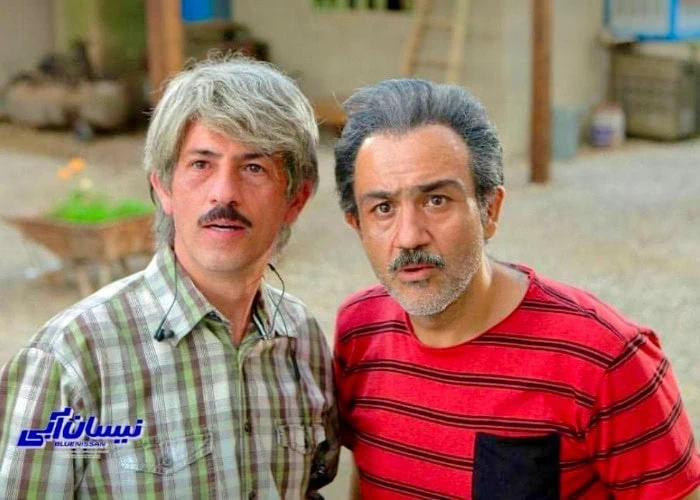مهران غفوریان و سیروس همتی در نیسان آبی سیروس همتی در نیسان آبی