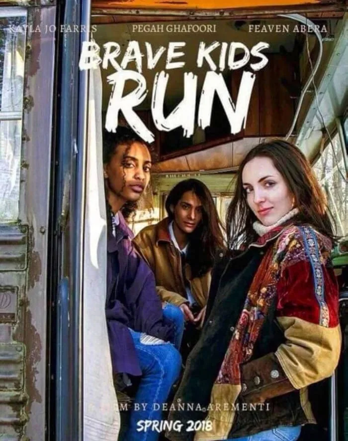 پگاه غفوری در Brave Kids Run Brave Kids Run