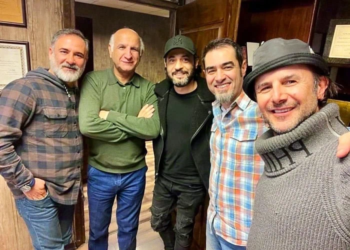 سلفی بازیگران و عوامل سریال آبان بازیگران سریال آبان