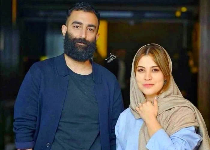 شیدا خلیق و همسرش کیوان ساکتاف کیوان ساکتاف و شیدا خلیق
