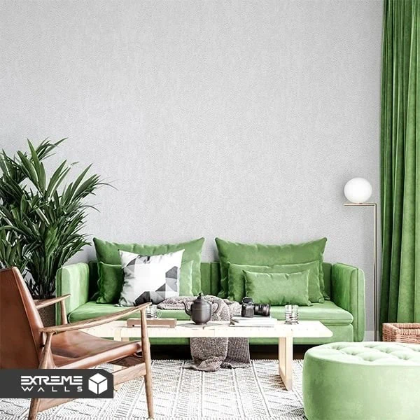 بهترین ایده های تغییر دکوراسیون برای نوروز 1404 استفاده از کاغذ دیواری برای طراحی دکوراسیون داخلی؛ ترکیب جذاب کاغذ دیواری و رنگ برای فضایی بزرگتر و دلبازتر.